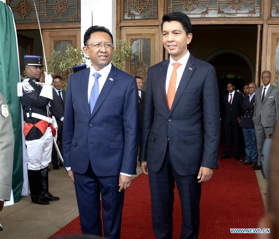 MADAGASCAR-ANTANANARIVO-POWER-HAND OVER