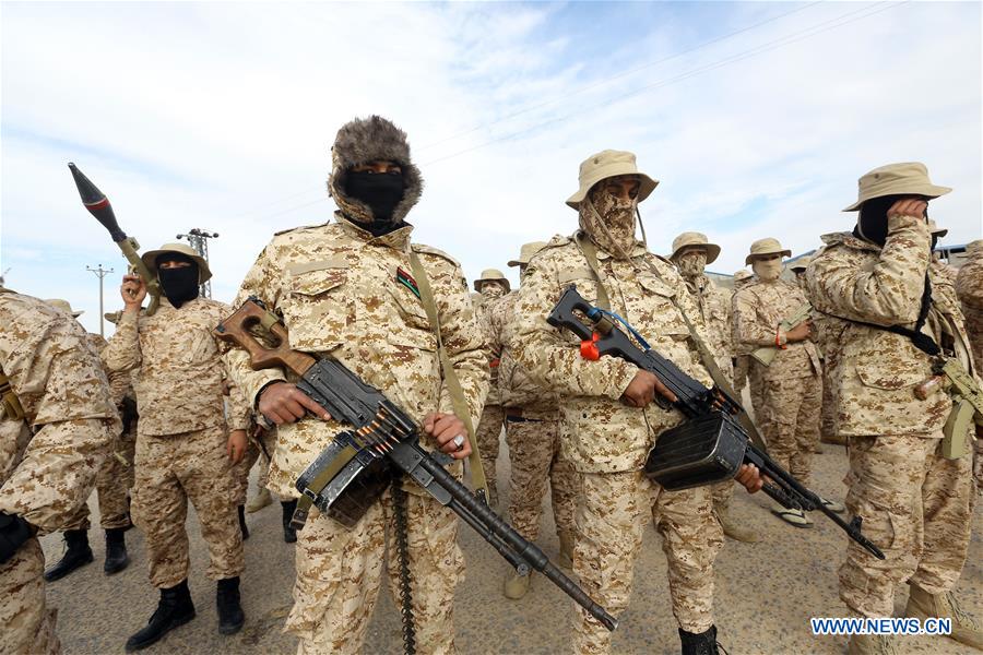 LIBYA-TRIPOLI-CLASHES-SECURITY FORCE-PATROL