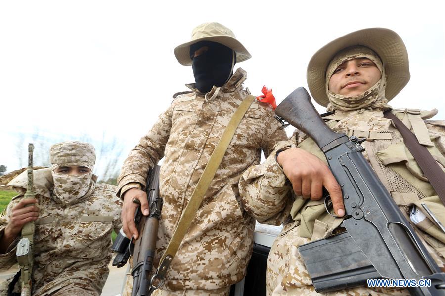 LIBYA-TRIPOLI-CLASHES-SECURITY FORCE-PATROL