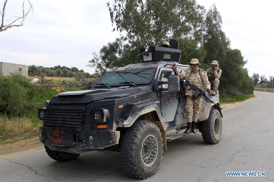 LIBYA-TRIPOLI-CLASHES-SECURITY FORCE-PATROL