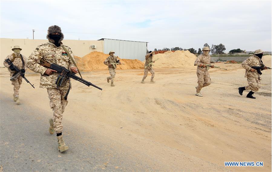 LIBYA-TRIPOLI-CLASHES-SECURITY FORCE-PATROL