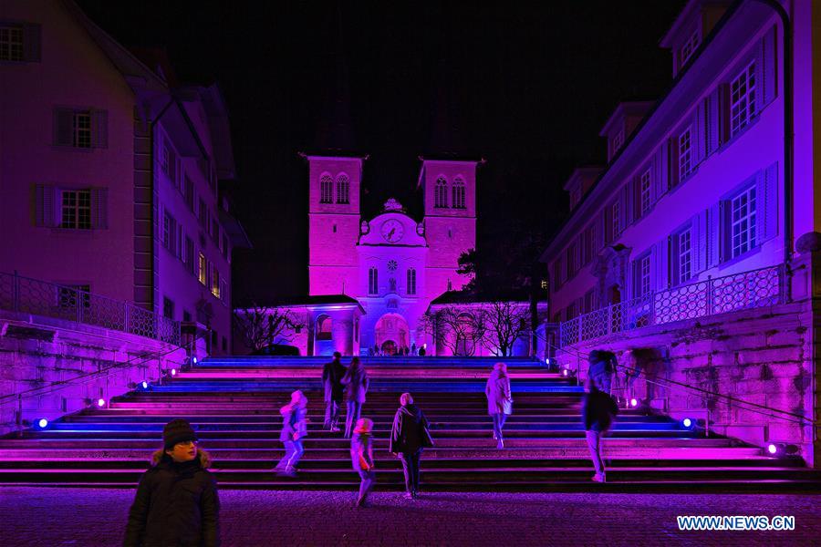 SWITZERLAND-LUCERNE-LIGHT FESTIVAL