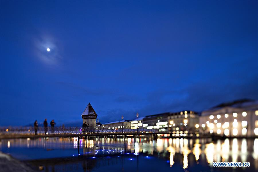SWITZERLAND-LUCERNE-LIGHT FESTIVAL