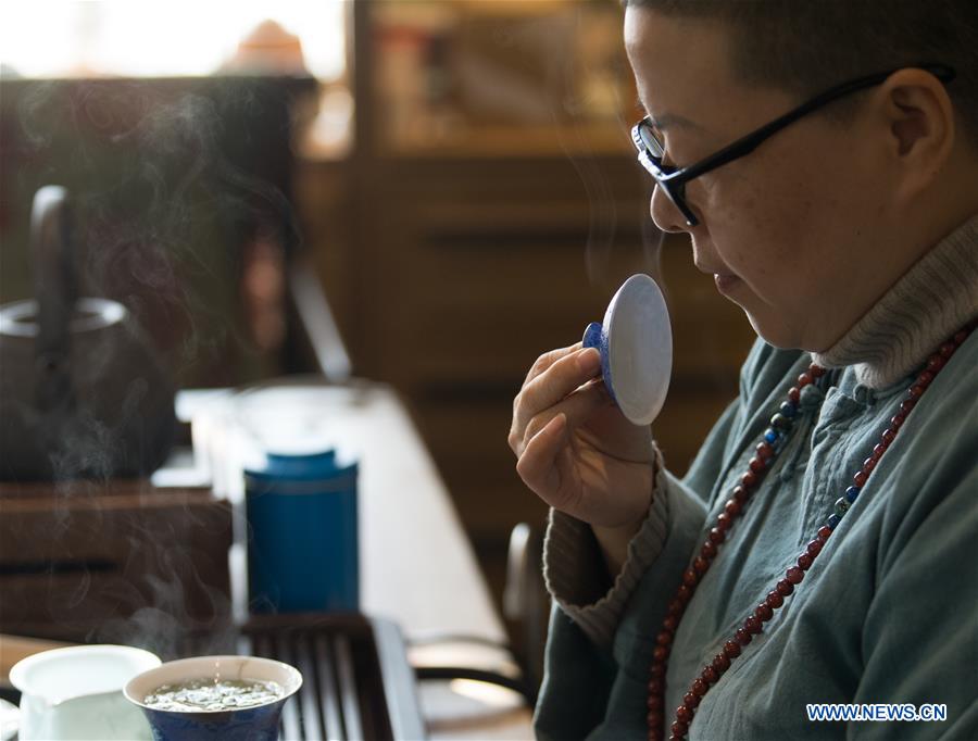 CHINA-ZHEJIANG-ANJI-WINTERSWEET TEA (CN)