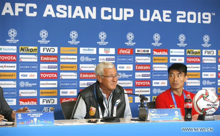 (SP)UAE-AL AIN-SOCCER-AFC ASIAN CUP 2019-ROUND OF 16-PRE-MATCH CONFERENCE