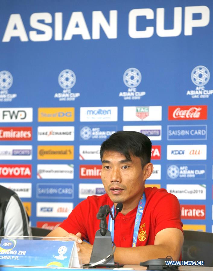 (SP)UAE-AL AIN-SOCCER-AFC ASIAN CUP 2019-ROUND OF 16-PRE-MATCH CONFERENCE