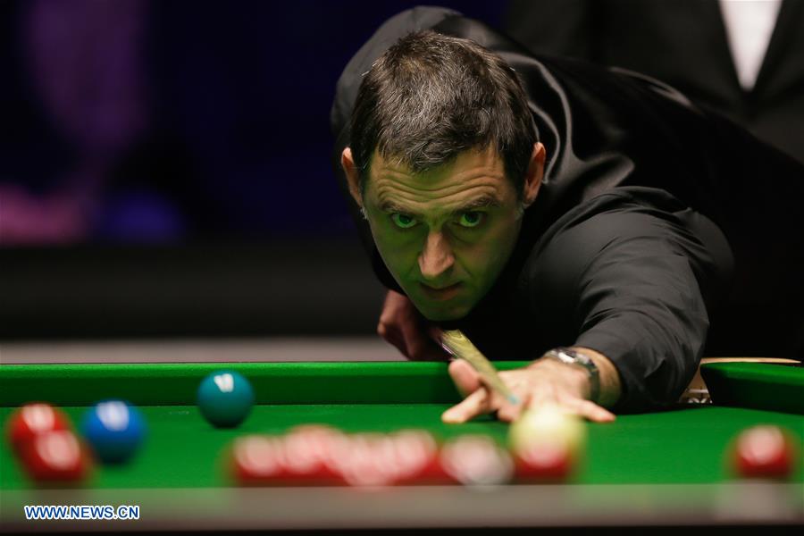 (SP) BRITAIN-LONDON-SNOOKER-MASTERS 2019-DING VS O'SULLIVAN