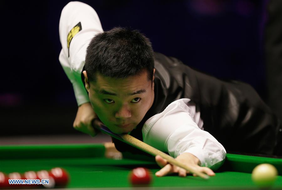(SP) BRITAIN-LONDON-SNOOKER-MASTERS 2019-DING VS O'SULLIVAN