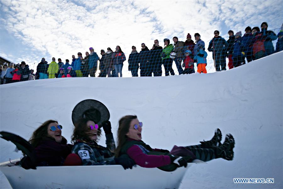 SWITZERLAND-STOOS-BATHTUB RACE