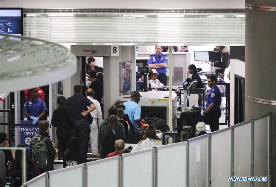 U.S.-NEW YORK-GOVERNMENT SHUTDOWN-RECORD LONG-AIRPORT-SECURITY STAFF