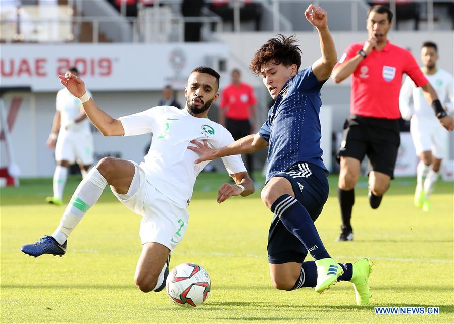 (SP)UAE-SHARJAH-SOCCER-AFC ASIAN CUP 2019-JPN VS KSA