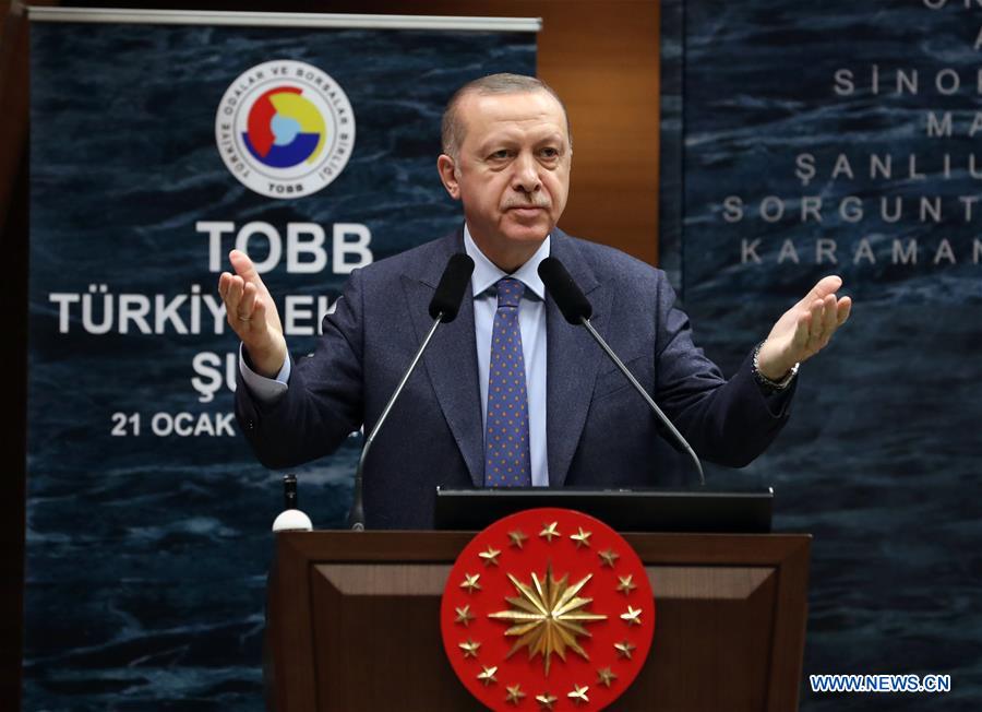 TURKEY-ANKARA-ERDOGAN-SPEECH-SYRIA