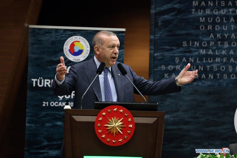 TURKEY-ANKARA-ERDOGAN-SPEECH-SYRIA