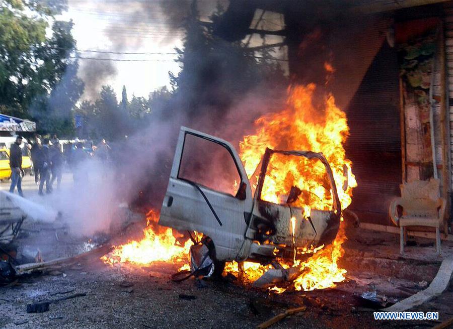 SYRIA-LATAKIA-CAR BOMB