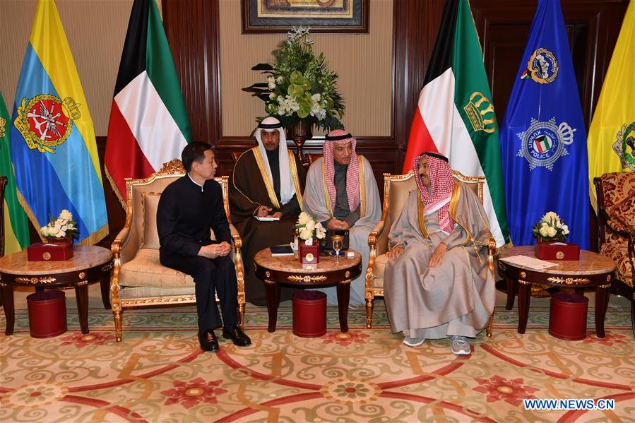 KUWAIT-HAWALLI GOVERNORATE-EMIR-CHINESE AMBASSADOR-CREDENTIAL