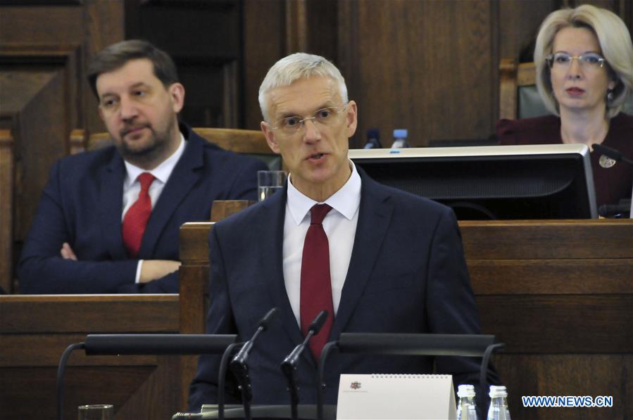 LATVIA-RIGA-COALITION GOVERNMENT-PARLIAMENT-APPROVAL