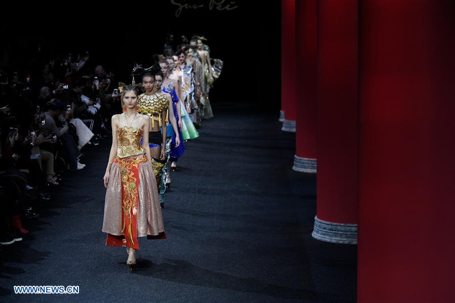 FRANCE-PARIS-FASHION WEEK-HAUTE COUTURE-GUO PEI