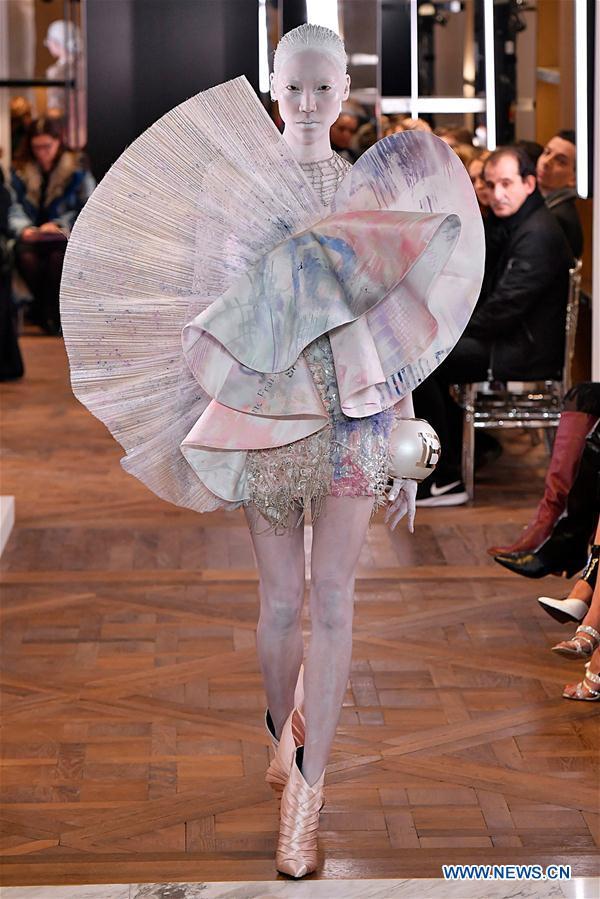 FRANCE-PARIS-FASHION WEEK-HAUTE COUTURE-BALMAIN