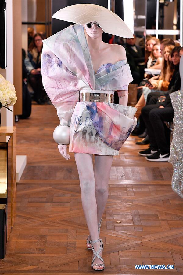 FRANCE-PARIS-FASHION WEEK-HAUTE COUTURE-BALMAIN