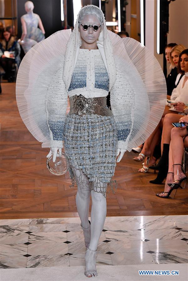 FRANCE-PARIS-FASHION WEEK-HAUTE COUTURE-BALMAIN