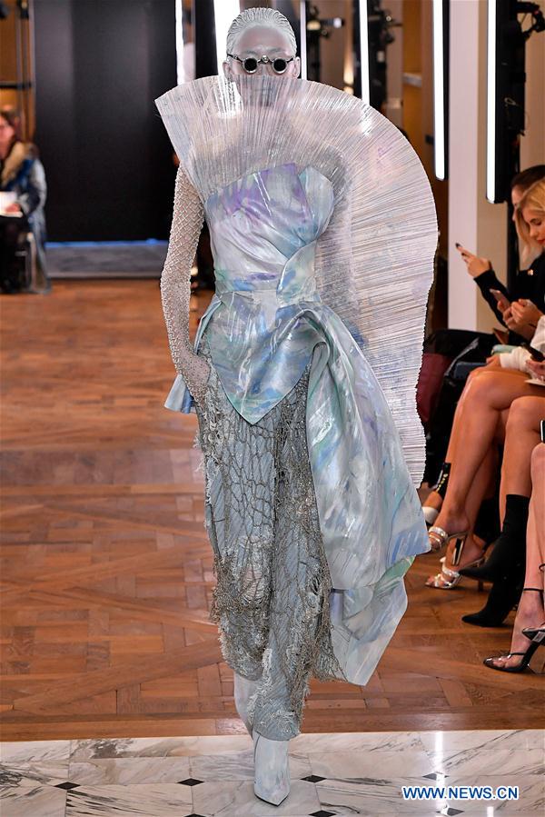 FRANCE-PARIS-FASHION WEEK-HAUTE COUTURE-BALMAIN