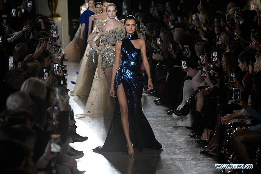 FRANCE-PARIS-FASHION WEEK-HAUTE COUTURE-ELIE SAAB