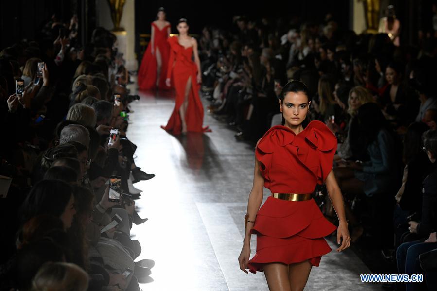 FRANCE-PARIS-FASHION WEEK-HAUTE COUTURE-ELIE SAAB