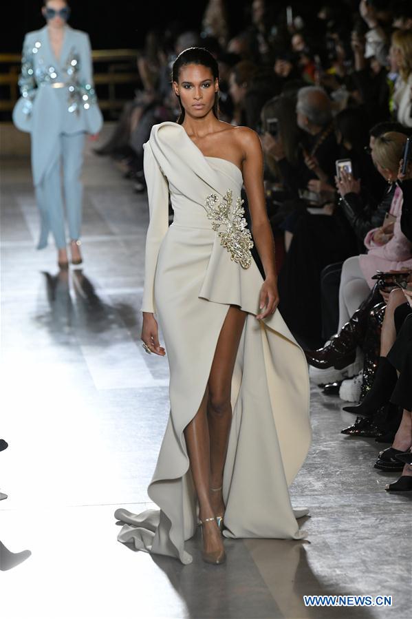 FRANCE-PARIS-FASHION WEEK-HAUTE COUTURE-ELIE SAAB