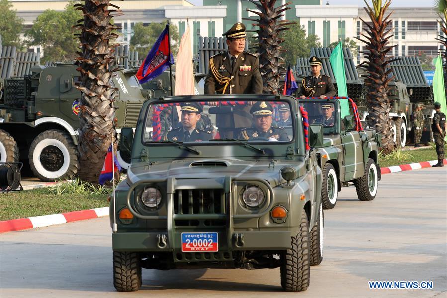 CAMBODIA-PHNOM PENH-ARMY-ANNIVERSARY