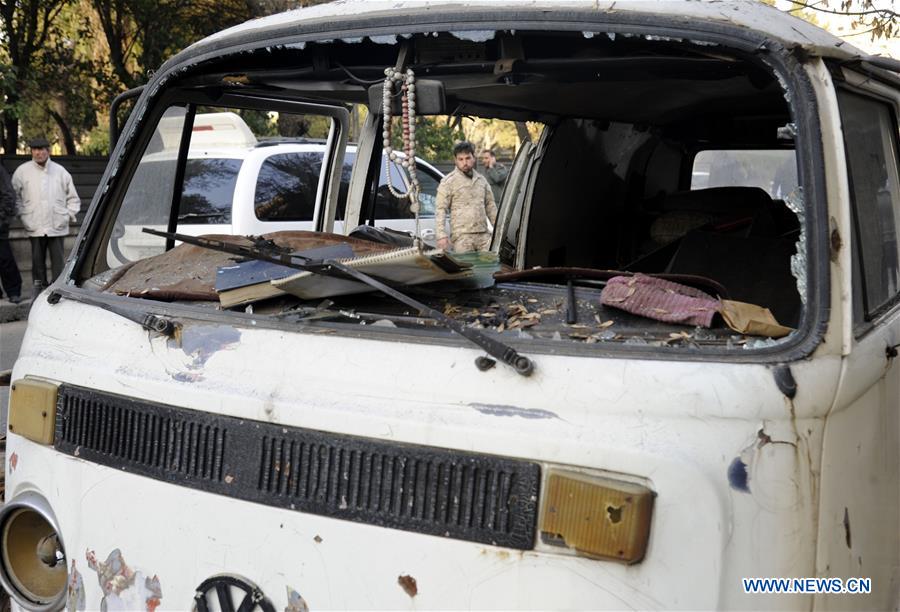 SYRIA-DAMASCUS-EXPLOSION