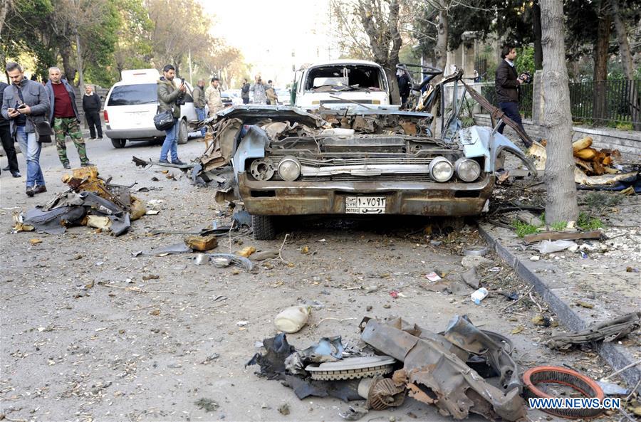 SYRIA-DAMASCUS-EXPLOSION