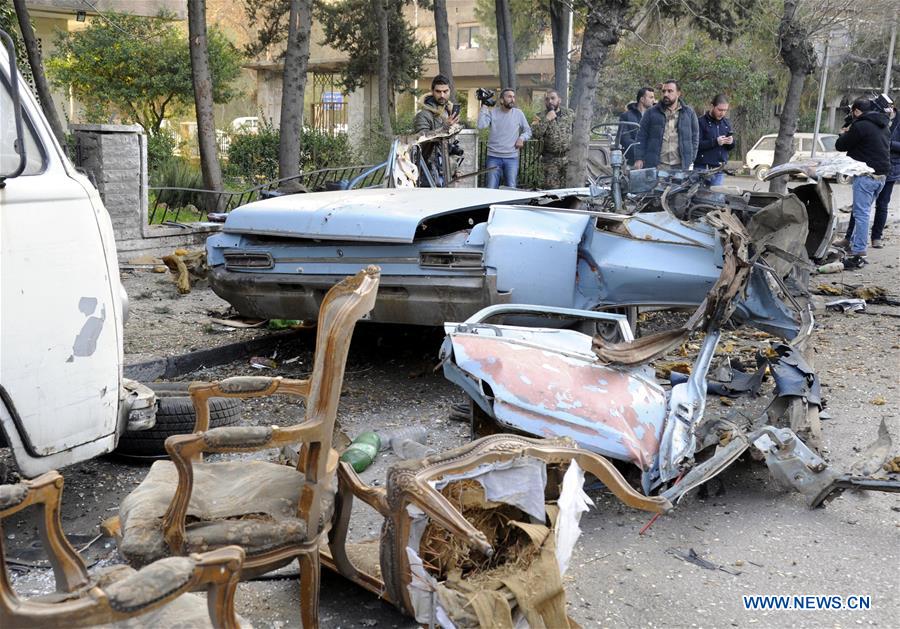 SYRIA-DAMASCUS-EXPLOSION