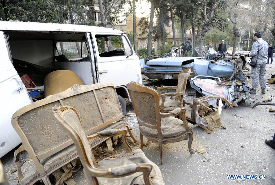 SYRIA-DAMASCUS-EXPLOSION