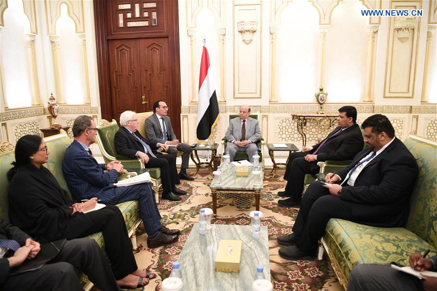 SAUDI ARABIA-RIYADH-YEMENI PRESIDENT-UN OFFICIALS-MEETING