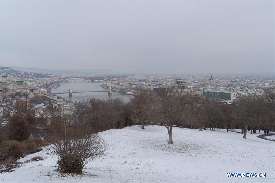 HUNGARY-BUDAPEST-WINTER SNOW LANDSCAPE 