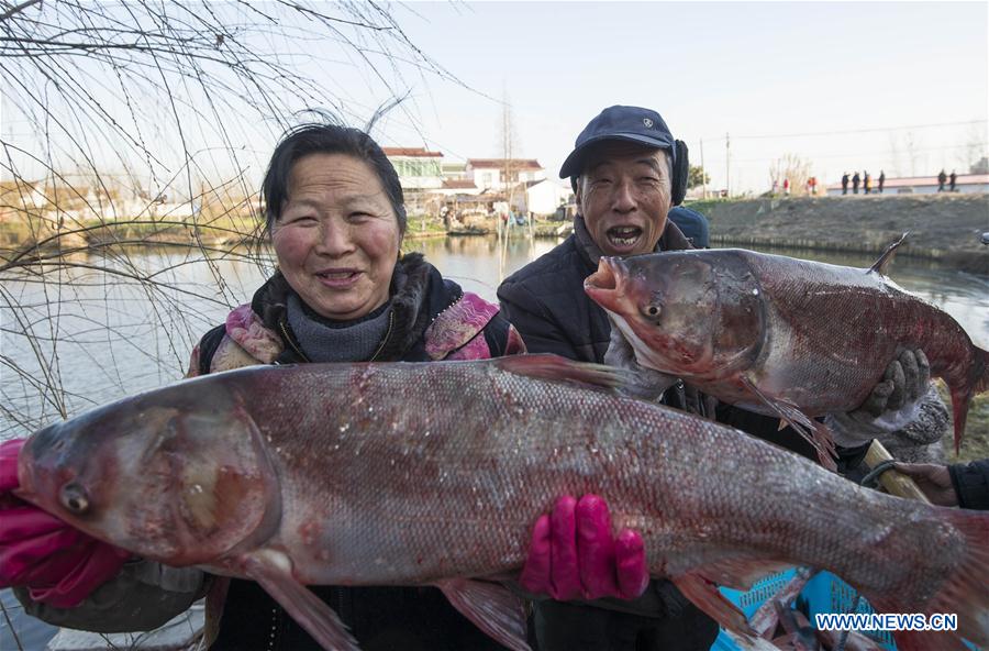#CHINA-JIANGSU-NANTONG-WINTER FISHING FESTIVAL (CN)