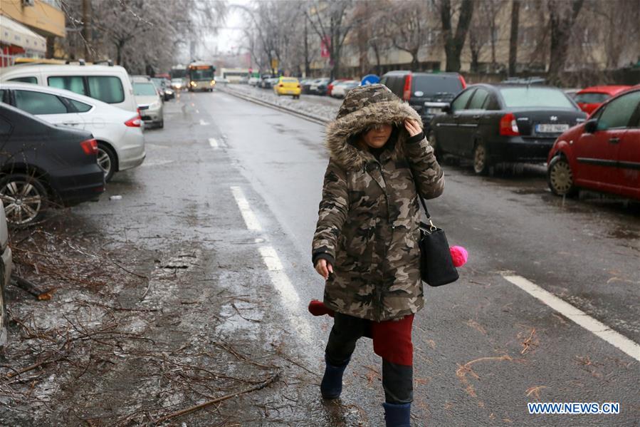 ROMANIA-WEATHER-ORANGE ALERT