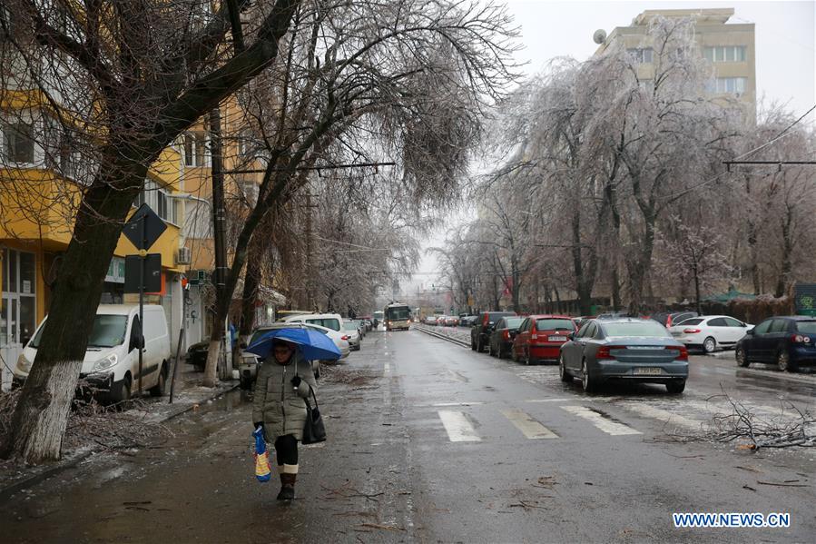 ROMANIA-WEATHER-ORANGE ALERT