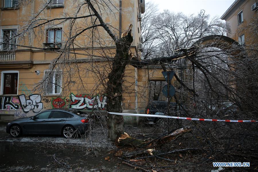 ROMANIA-WEATHER-ORANGE ALERT