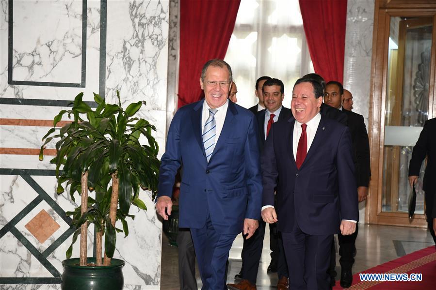 TUNISIA-RUSSIA-FM-MEETING