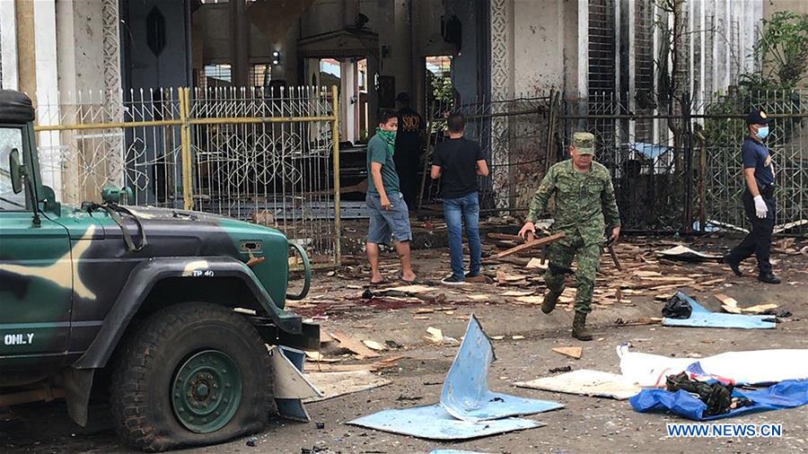 PHILIPPINES-SULU PROVINCE-EXPLOSION