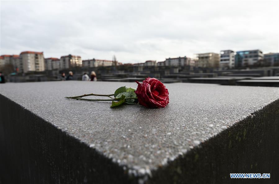 GERMANY-BERLIN-MEMORIAL TO THE MURDERED JEWS OF EUROPE-INTERNATIONAL HOLOCAUST REMEMBRANCE DAY