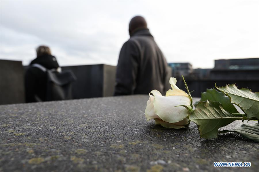 GERMANY-BERLIN-MEMORIAL TO THE MURDERED JEWS OF EUROPE-INTERNATIONAL HOLOCAUST REMEMBRANCE DAY