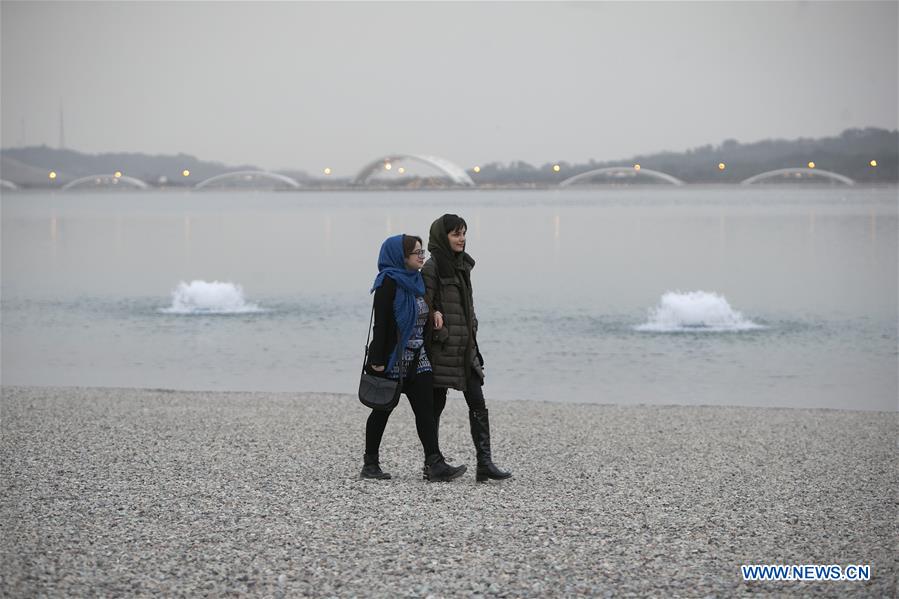 IRAN-TEHRAN-CHITGAR LAKE-LIFE