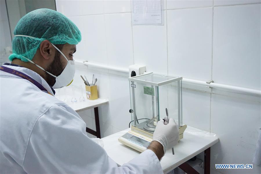 SYRIA-DAMASCUS-PHARMACEUTICAL INDUSTRY-REVIVING