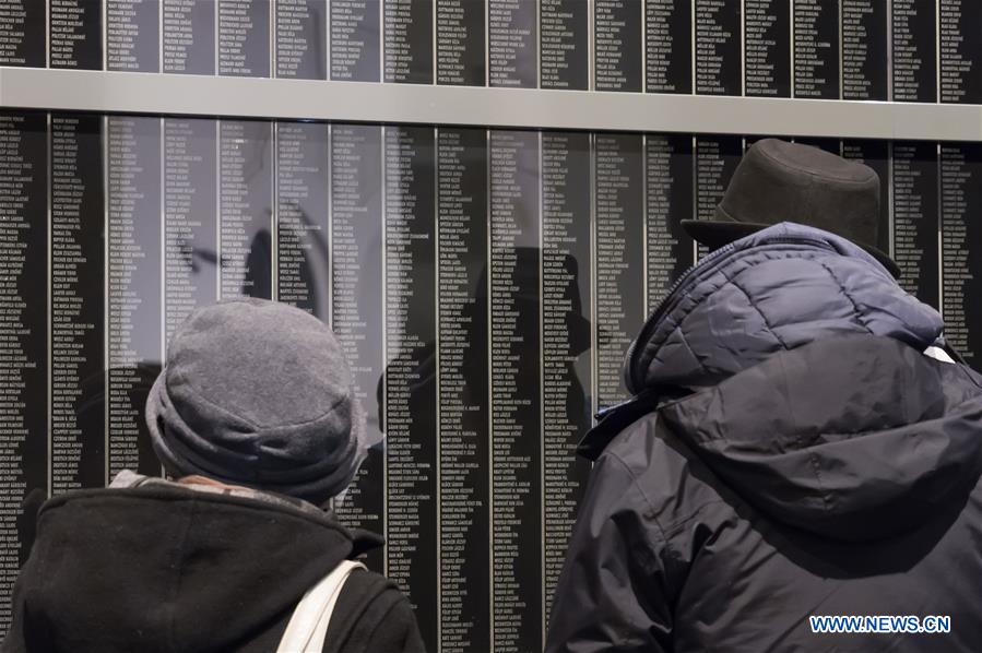HUNGARY-BUDAPEST-HOLOCAUST-REMEMBRANCE