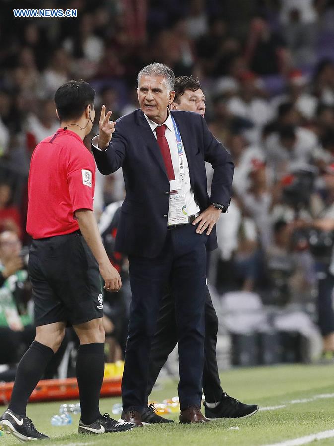 (SP)UAE-AL AIN-SOCCER-AFC ASIAN CUP 2019-SEMIFINAL-JPN VS IRN