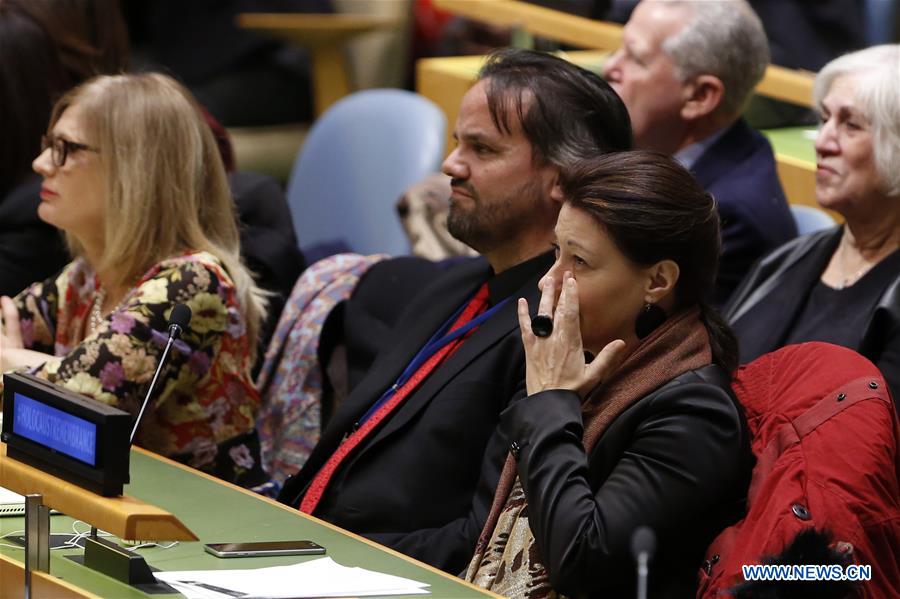 UN-HOLOCAUST REMEMBRANCE CEREMONY