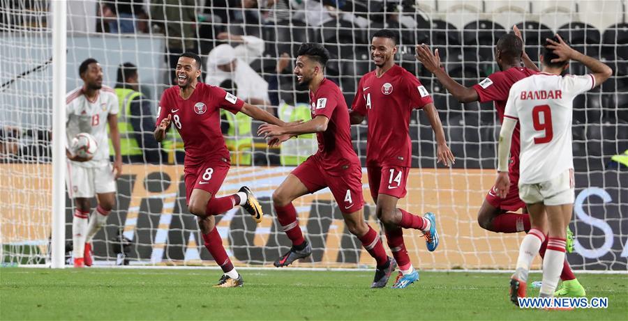 (SP)UAE-ABU DHABI-SOCCER-AFC ASIAN CUP 2019-SEMIFINAL-UAE VS QAT