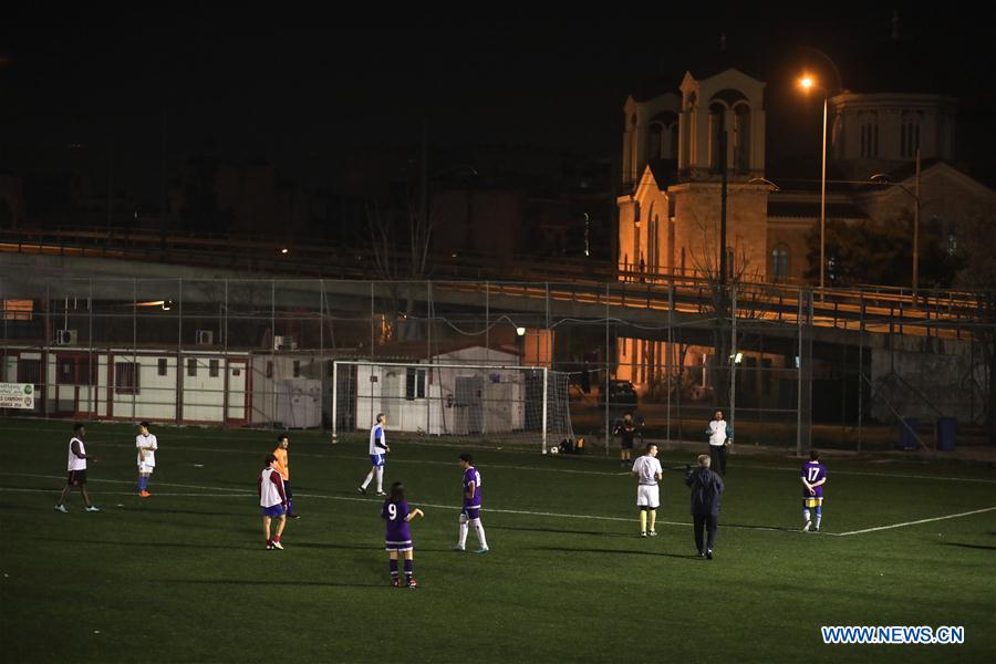 GREECE-ATHENS-HOMELESS FOOTBALL TEAM
